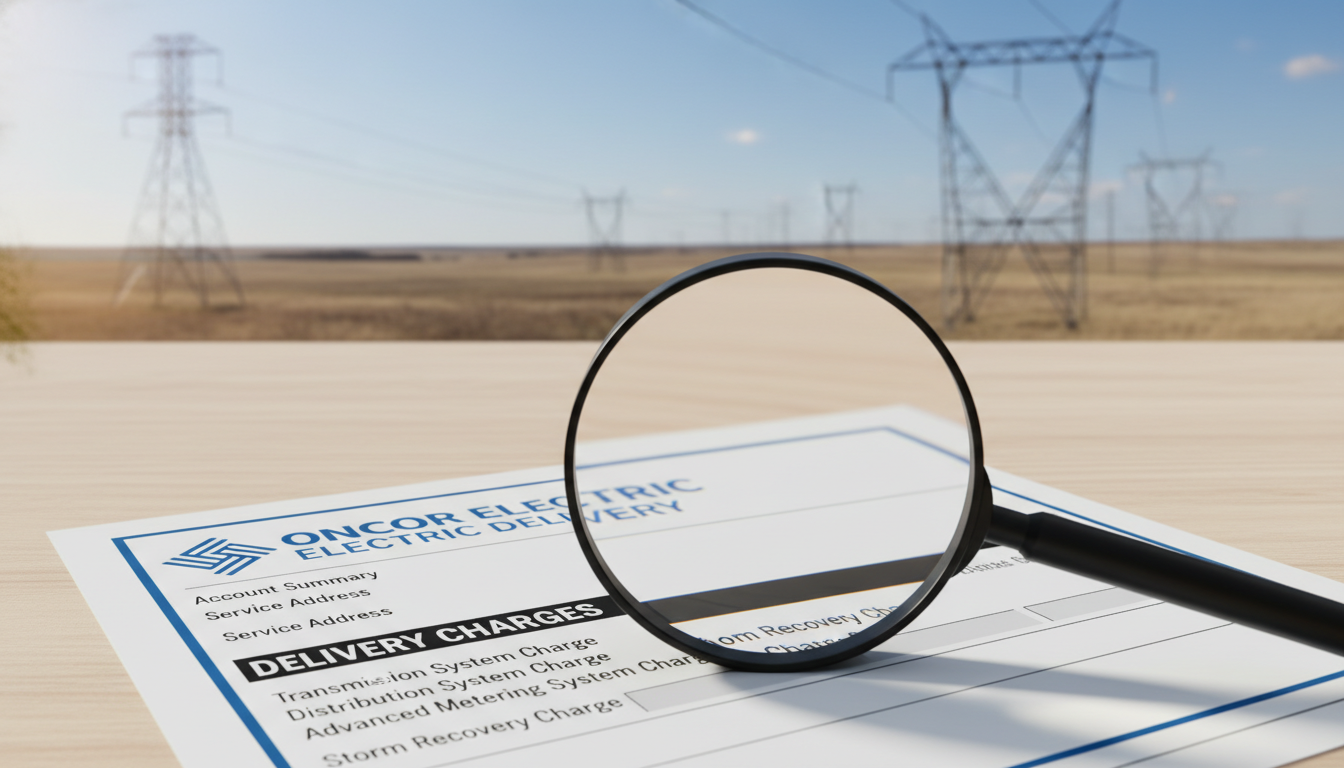 Decoding Your Texas Electric Bill: Oncor Delivery Charges Explained