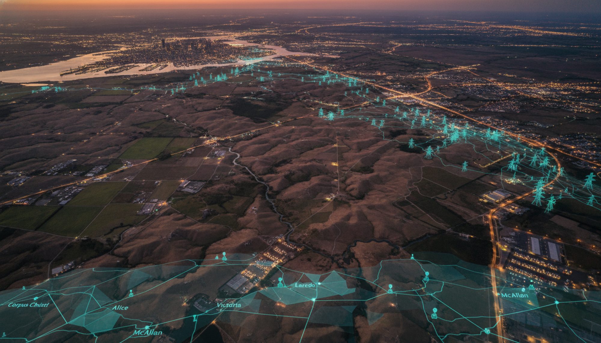 Mapping the South Texas Grid: Understanding AEP Central Service Area Cities