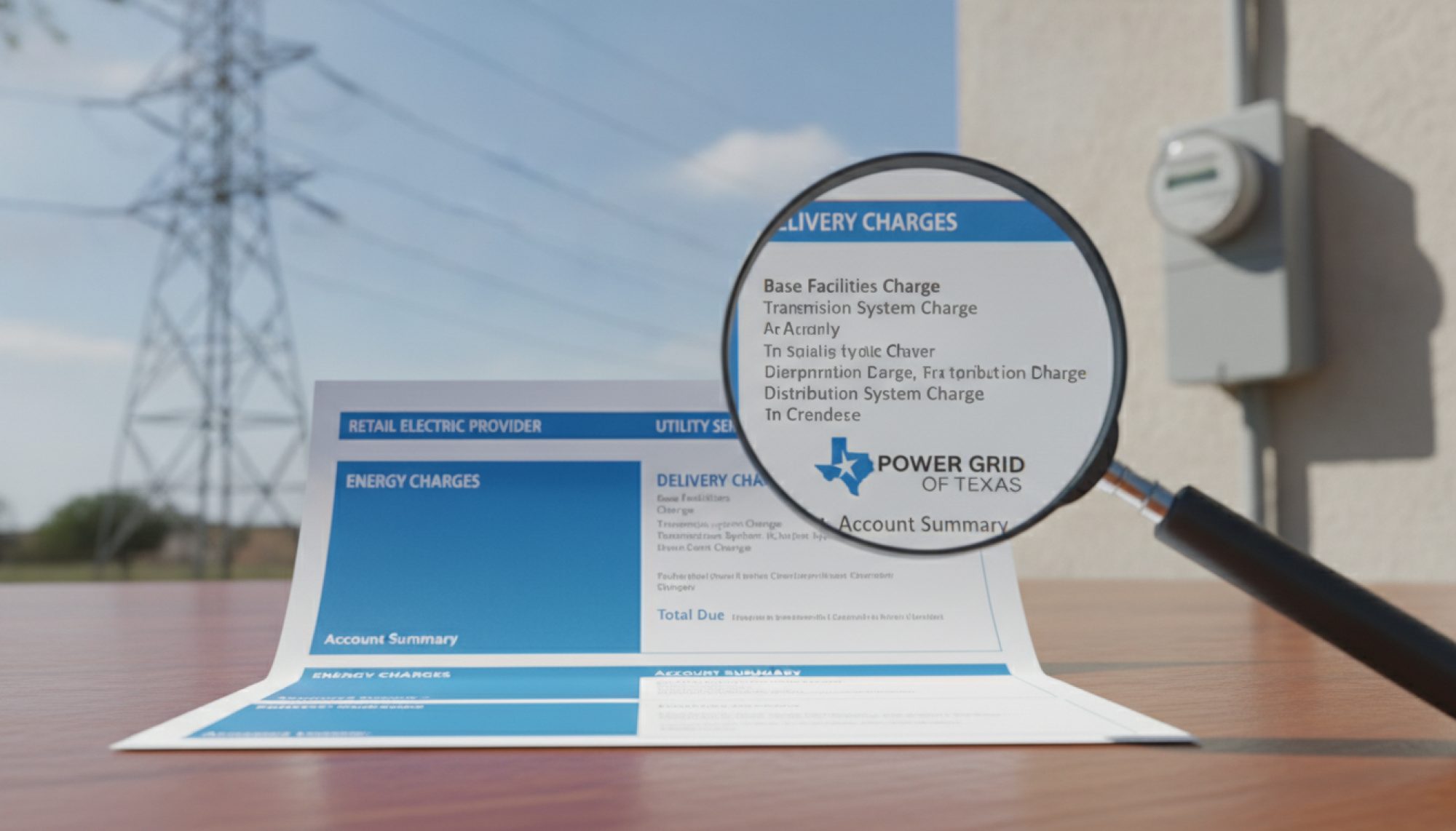 Understanding Your Lubbock Power and Light Delivery Charges